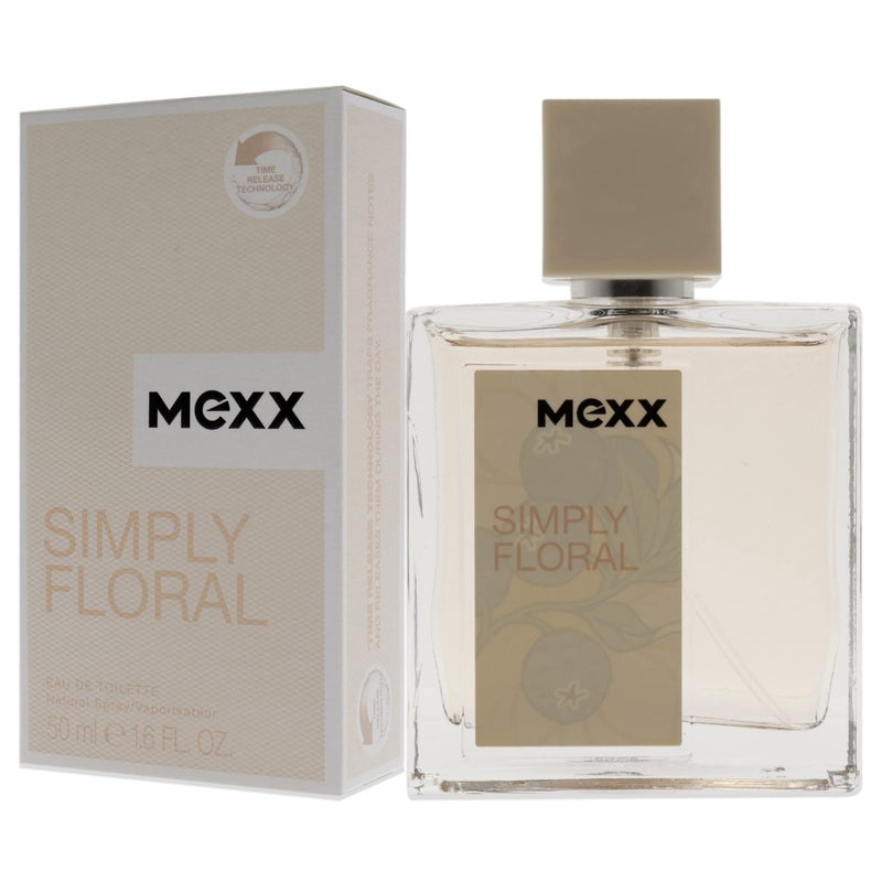MEXX Simply Floral Eau de Toilette Spray, 1.6 Fl Oz - Image 4